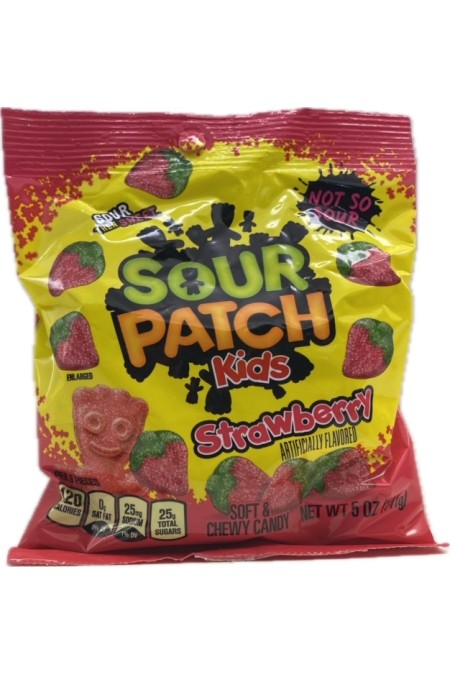 sour patch kids strawberry 141gr